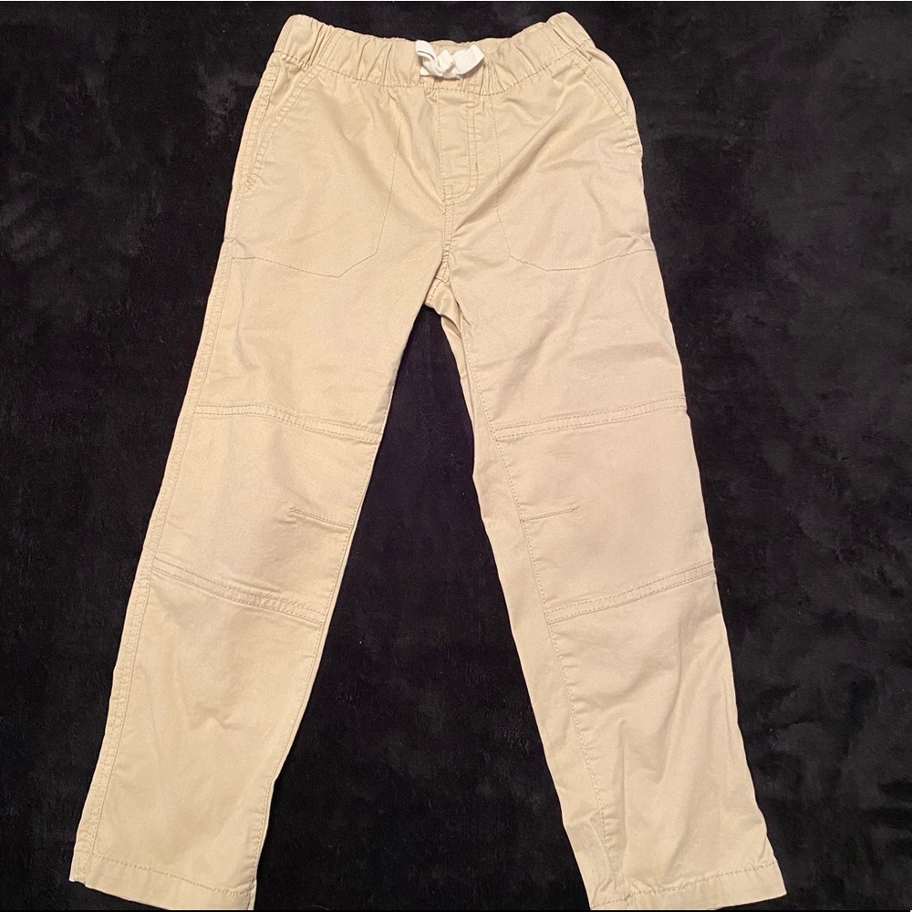 Khaki Pants with Reinforced Knee
